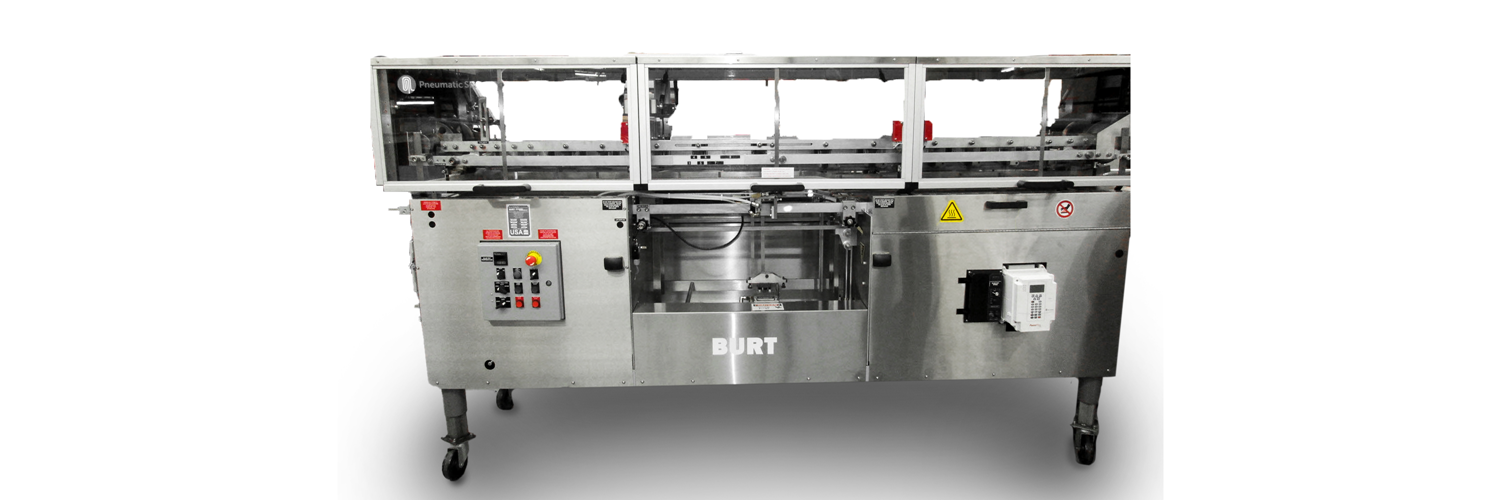 Burt 808 Horizontal Roll Through labeler