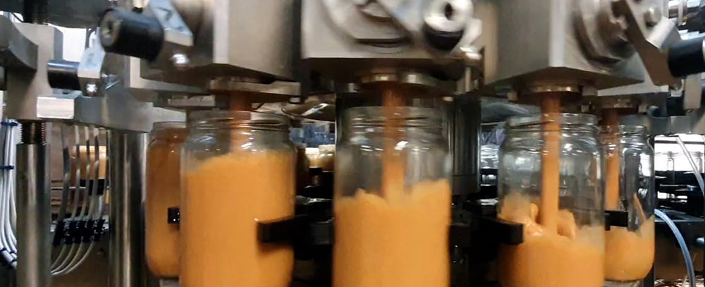 Hema NUTRI - Volumetric Filling Machine - Soup Jars