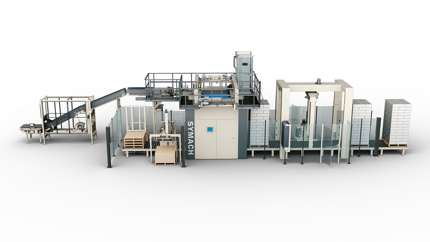 Symach 3500S Palletizer Full Solution