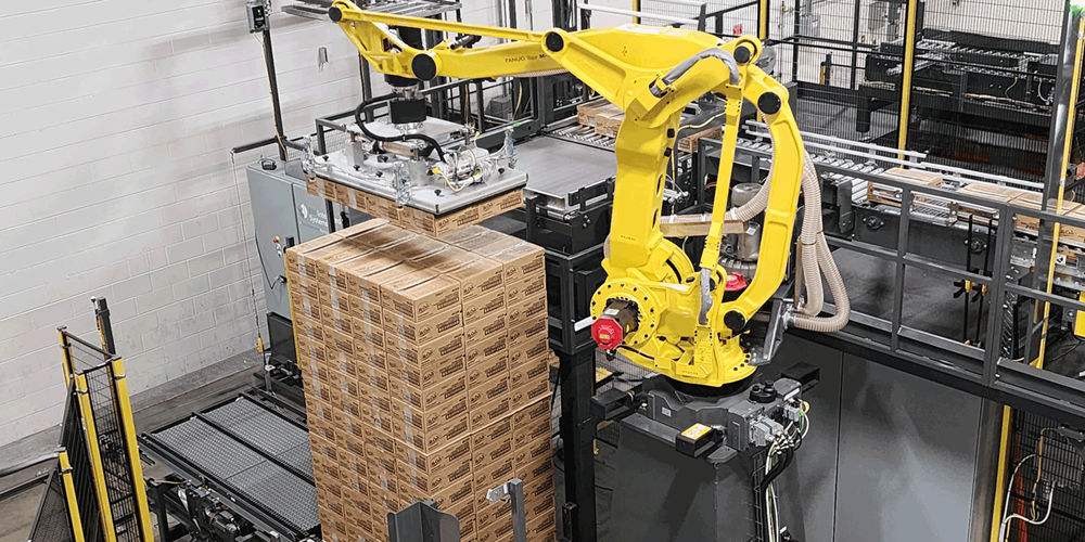 Stact Robotic Case Palletizer