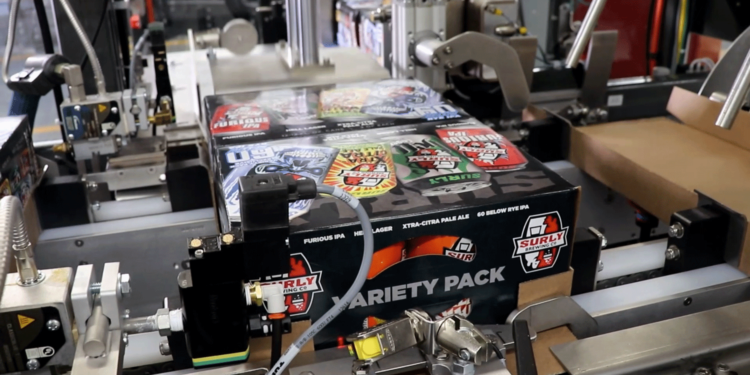 TP 20 Tray Packer - Craft Beverage Cartons